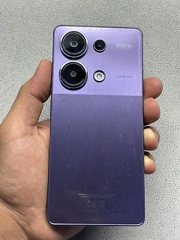 mac pro: Poco M6 Pro, 512 GB, rəng - Bənövşəyi, Sensor — 1