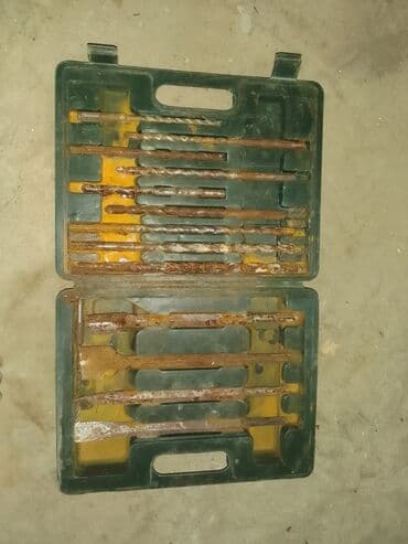 şiverler: Yeni Sverlo dəsti Beton üçün, Ödənişli çatdırılma, Ünvandan götürmə — 2