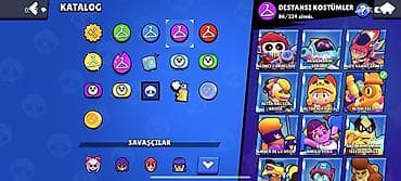 ebonit: Brawl Stars oyun hesabı – zəngin “Kataloq” kolleksiyası ilə — 4