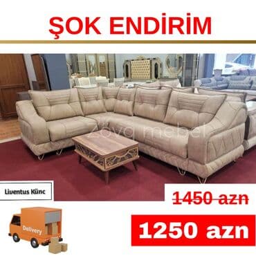 Künc divan, Yeni, Açılan, Bazalı, Nabuk, Şəhərdaxili pulsuz çatdırılma