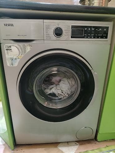 bər bər: Vestel W610120S5 önyükləməli paltaryuyan maşın. Sadece qapisini berk — 1