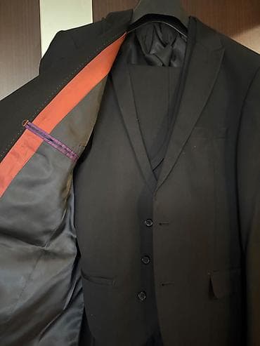 Личные вещи: Goldmen kişi kostyumu – SlimFit 8 model - Rəng: qara (Colour: 01) - — 2