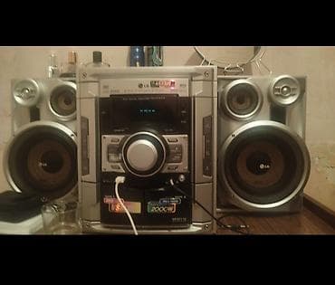 LG Mini Home Theater – MDD112-A0U - Komplekt: mərkəzi blok və iki