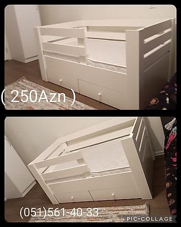 Oğlan və qız üçün, Yeni, Çarpayı, Bazasız, Matras ilə, Siyirməli — 2