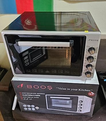soba: Duxovka Bosch, Elektrik, rəng - Boz, Ayrıca dayanan, Yeni — 8