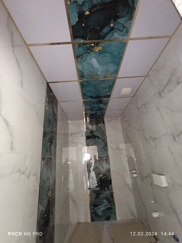 подвесной потолок в ванной: Asma tavan, Suyadavamlı, Pulsuz çatdırılma, Ödənişli quraşdırma, Zəmanətli — 8