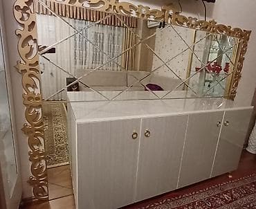 ən ucuz mebel salonu: Geniş güzgülü konsol-bufet Real aliciya endirim olunacaq - Dizayn — 1