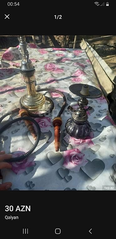 ricardo veron ətir: Qəlyan dəsti
mini qalyan 20 mant yeke 30 manat — 1