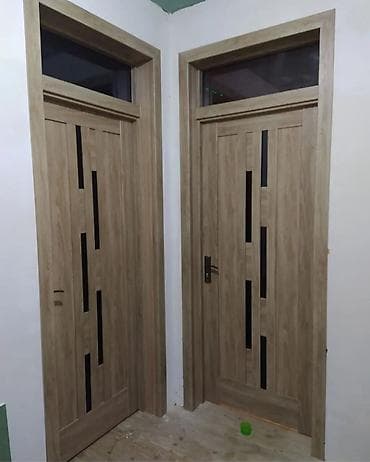 şuşə qaplar: Yeni Otaq qapısı 90x205 sm Çərçivə ilə, Zəmanətli, Pulsuz çatdırılma — 1