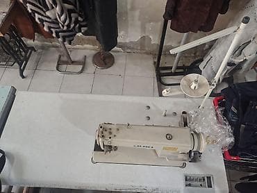 Sənaye tikiş maşını – JUKI düz tikiş (lockstitch) modeli, böyük iş — 2