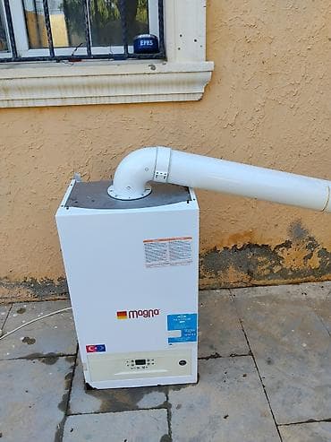 kobi radiatoru: Magna qaz kombisi – işləyir,sadəcə bəzi sakinləri və monometri — 1