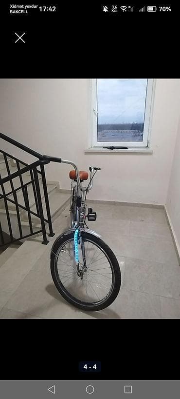 focus velo: Stels Pilot 230 şəhər/krüizer tipli velosiped - Rəng: boz-gümüş — 3