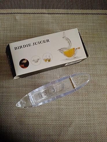 limon kitchenware: Birdie Juicer – sitrus şirəçıxaran. - Dizayn: quş formasında, şəffaf — 2