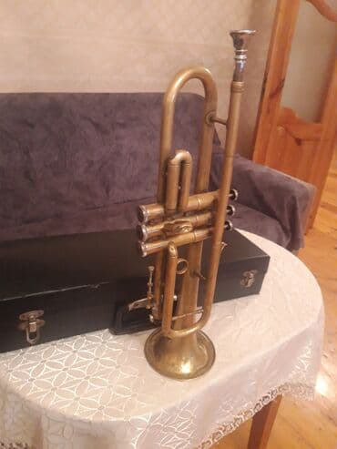 чехлы для скрипки: Misinstrument: Boru (trampet) Təsvir: - Klassik pirinç korpus, 3 — 4