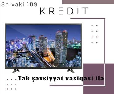Yeni Televizor Shivaki LED ekran 43" FHD (1920x1080), Ünvandan götürmə, Ödənişli çatdırılma