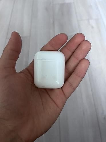 sur mikrofon: İşlənmiş Simsiz (Bluetooth) Qulaqcıqlar, Apple, rəng - Ağ — 1