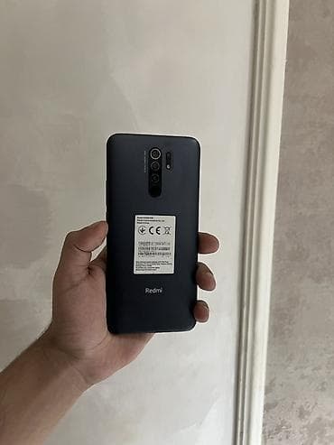 Kompüter, noutbuk və planşetlər: Redmi 9, 64 GB, rəng - Qara, İki sim kartlı — 6