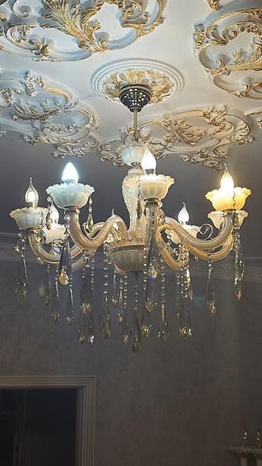 tarsofka aparati narxi: Çılçıraq, 10 və daha çox lampa, Şüşə — 1