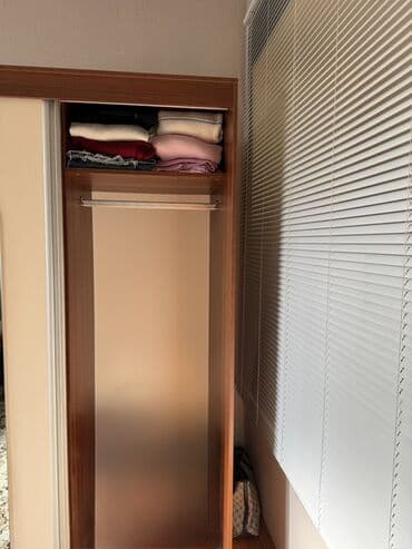 шкаф купе: Kupe, 2 qapılı Düz dolab, Qarderob, paltar dolabı — 5