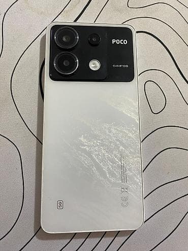 xiaomi 8 note pro: Poco X6, 256 GB, rəng - Ağ, Sensor — 2