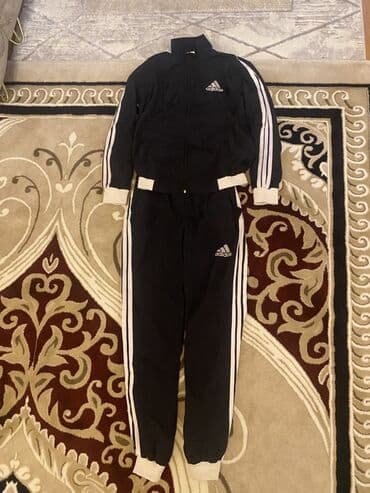 ikinci el kurtka: İdman dəsti, Adidas, M, rəng - Qara — 1