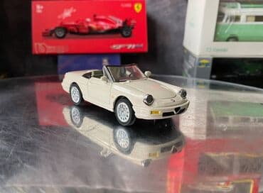 антискользящие коврики: Коллекционная модель Alfa Romeo Spider crème 1989 NewRay Scale 1:43 — 5