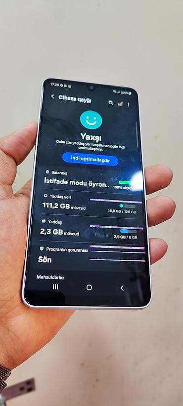 galaxy note: Samsung Galaxy A33 5G, 128 GB, rəng - Ağ, İki sim kartlı — 9