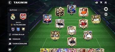 Продажи, работа с клиентами: EA FC Mobile hesabı – güclü squad - Ümumi reytinq: GEN 120 - Sxem — 2