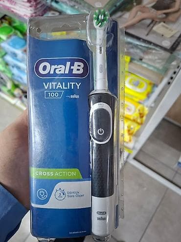 Oral-B Vitality 100 Cross Action elektrik diş fırçası – Braun