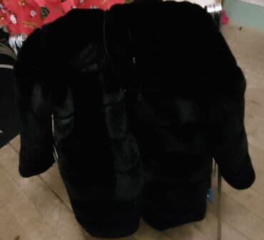 Mini: Kürk, 4XL, rəng - Qara — 10