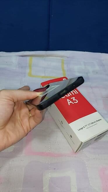 География: Xiaomi Redmi A3 – qutu və aksesuarları ilə,128 GB-dır,Sınığı,cızığı — 5