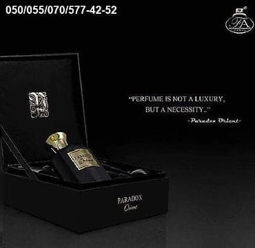 eme parfum: Paradox Orient Eau De Parfum by French Avenue Paris FA for Men. Kişi — 1