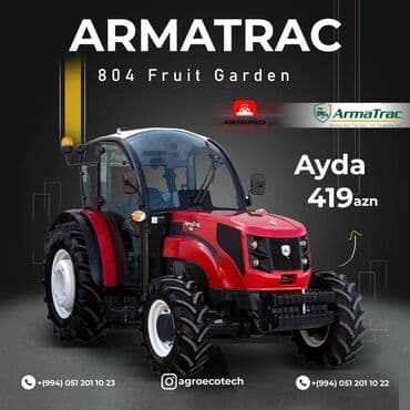 karatas traktor: 🔖 Armatrac 804 Fruit Garden traktoru Aylıq ödəniş 419 AZN 💶 20% ilkin — 1