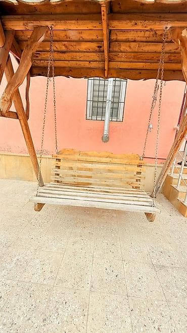 bağ mebelleri: İşlənmiş, Skamya-yelləncəl, Zontikli, Taxta — 4