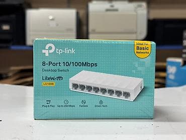 printer sublim: 🌐 TP-Link LiteWave LS1008 – 8 Portlu Şəbəkə Switchi (Yeni, Qutuda) — 1