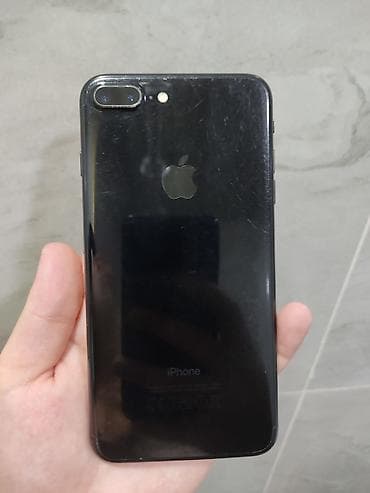 IPhone 7 Plus, 128 GB, Jet Black, Barmaq izi