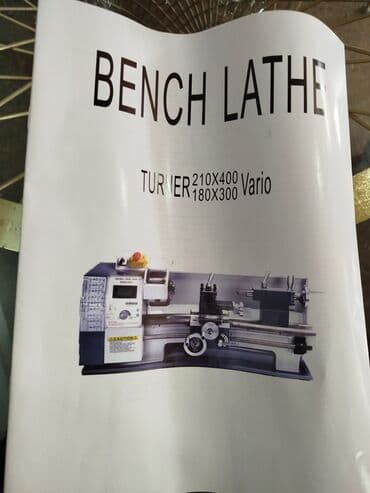 BENCH LATHE – TURNER Vario dəzgah Model seçimləri: - TURNER 210x400