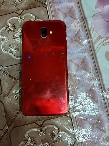 iphon 6 plus: Samsung Galaxy J6 Plus, 32 GB, rəng - Qırmızı, İki sim kartlı — 3