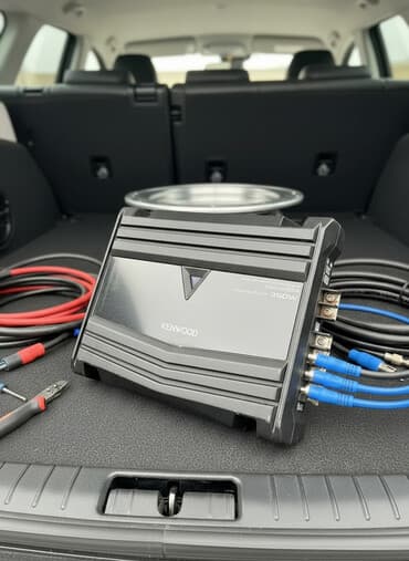 səs gücləndirən: Kenwood KAC-M526 avtomobil gücləndiricisi - Stereo/Bridge edilə bilən — 1