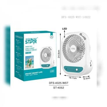 Ventilyator Yeni, Masaüstü, Pərli, Kredit yoxdur, Pulsuz çatdırılma