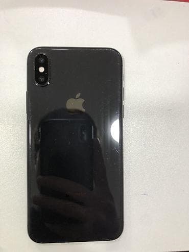 katel telefonlarin satisi: IPhone X, 64 GB, Space Gray, Face ID — 1