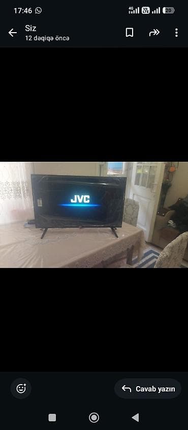 Техника и электроника: Телевизор JVC LED экран 32" HD (1366x768) — 1