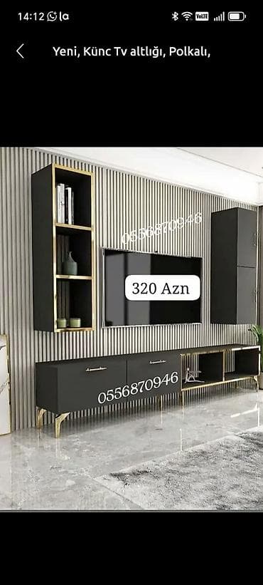 3d divar saatlari: Yeni, Düz TV altlığı, Polkalı, Laminat, Rusiya — 5