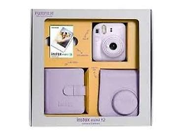 Elektronika: Fujifilm Instax Mini 12 Set – lavanda rəngində ani foto kamera — 1