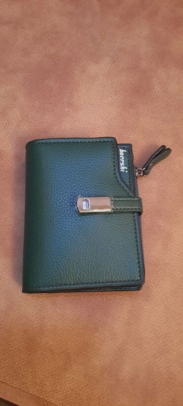 faize pul verilir 2021: Pulu özünə cəkən yaşıl rəngli,maqnitli və praktik portmone- xanımlar — 1