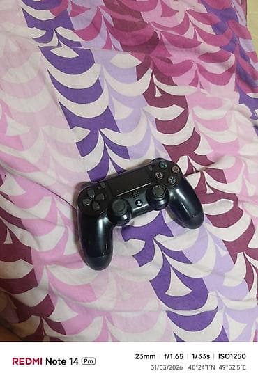 plays: Işləmir PlayStation 4 DualShock 4 simsiz oyun pulti - Rəng: qara - — 2
