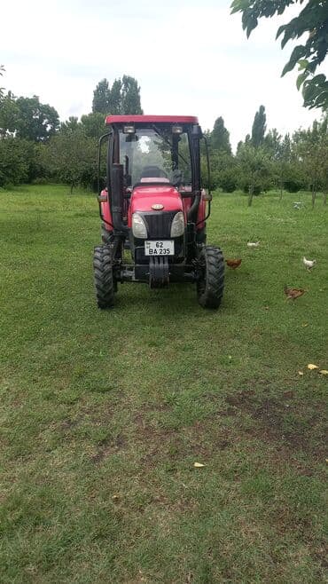 Аксессуары и тюнинг: YTO MF404 traktor - Marka/model: YTO MF404 - Rəng: qırmızı - Kabinli — 2