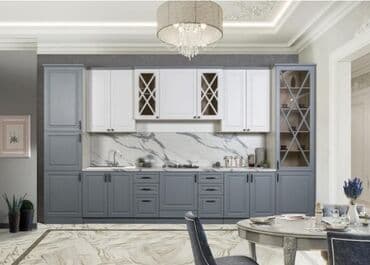 Sifarişlə mətbəx dəsti, Özü çəkən petlələr, Mat laminat, Kredit yoxdur, Pulsuz çatdırılma