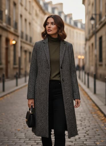 Palto, Zara, XL, rəng - Boz