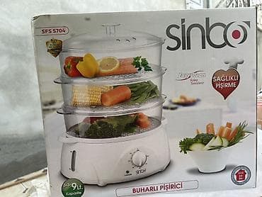 Buxarlı bişirici Sinbo, qabların sayı - 3, Yeni, Ünvandan götürmə lalafo.az -da Buxarlı bişirici Sinbo, qabların sayı - 3, Yeni, Ünvandan götürmə